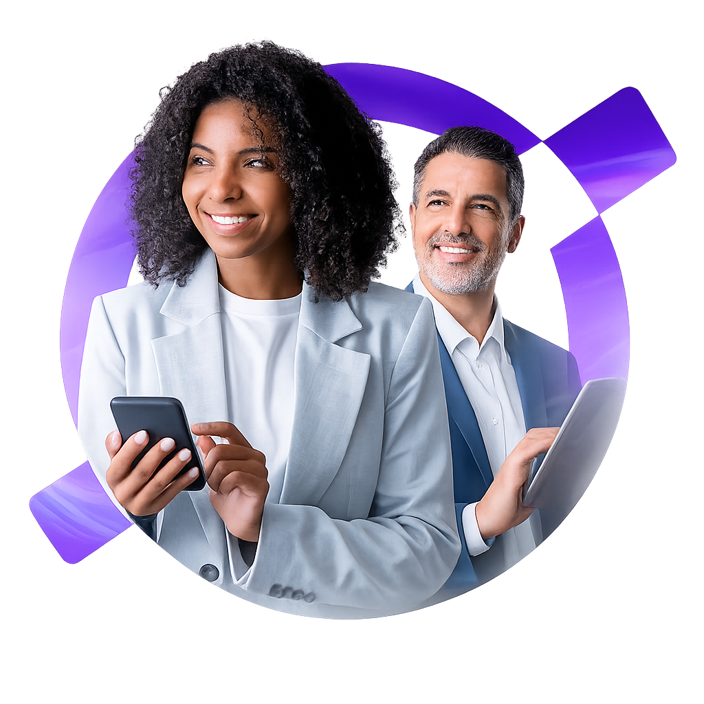Profissionais utilizando certificado digital IDFederal